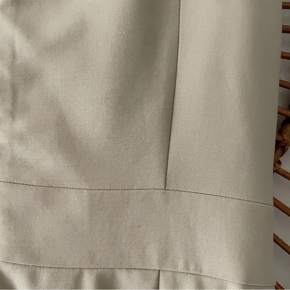 Michael Kors Collection Made in Italy khaki wool sheath dress Size 14 - Picture 6 of 10